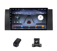 Radio de Voiture pour BMW X5 E39 E53 1999-2006 - Carplay sans Fil et Android Auto - Stéréo Android 12 de 9 Pouces avec Bluetooth 4GLTE WiFi Navigation GPS FM AM Radio RDS SWC(M100CP)