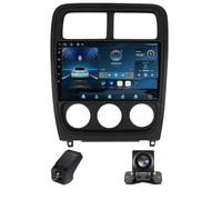 Radio de Voiture pour Dodge Caliber PM 2009-2013 - Carplay sans Fil et Android Auto - Stéréo Android 12 de 9 Pouces avec Bluetooth WiFi Navigation GPS FM AM Radio RDS SWC(M100CP)