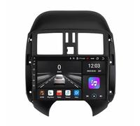 Radio de Voiture pour Nissan Sunny Versa C17 2011-2013 Poste Radio Bluetooth Main Libre, Écran Tactile, Navigation GPS, Contrôle Vocal, Aux, Mirrorlink, FM, 8 Nuclear 4G+64G
