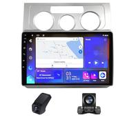 Radio de Voiture pour Volkswagen Touran 1 2003-2010- Carplay sans Fil et Android Auto-Stéréo Android 10 Pouces avec WiFi Navigation GPS FM Radio RDS+Caméra AHD/Contrôle du Volant(B,M400S)