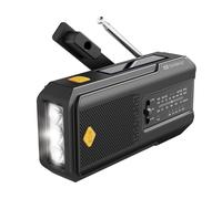 Radio de voyage Sandberg, dynamo solaire tout-en-un 2000 mAh, 421-04