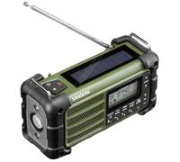 Sangean MMR-99 Radio portative FM FM, Bluetooth panneau solaire, protégé contre les projections d'