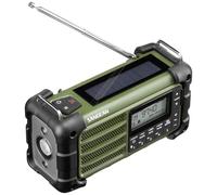 Sangean MMR-99 Radio portative FM FM, Bluetooth panneau solaire, protégé contre les projections d'