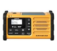 Sangean MMR-88 DAB Radio portable Numérique Noir, Jaune