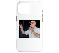 Radio DJ Bob Harris Old Grey Whistle Test par Dick Barnatt Coque pour iPhone 16 Pro Max