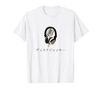 Radio DJ Musicale Disc Jockey en Japonais T-Shirt Graphique avec Valeur