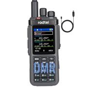 Radio DMR Radtel RT-6D, 500 000 Contacts, Talkie-walkie Double Bande, Double créneau horaire, Radio bidirectionnelle, Niveaux 1 et 2, Radio Amateur, 1 024 canaux