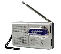Radio d'urgence Portable, Lecteur de Musique AM/FM, Radio météo, baladeur avec Haut-Parleur intégré et Prise Casque, pour Les pannes de Courant, Les catastrophes et Les activités de Plein air
