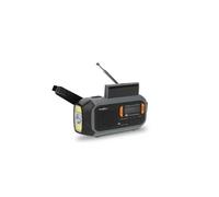 Radio d'urgence | Nedis | RDDBCR2600GY |Orange / Noir / Gris G