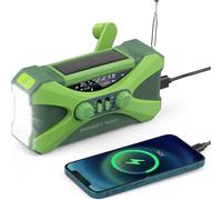 Radio d'urgence, votre solution tout-en-un pour rester en sécurité et connecté, dotée d'une puissante batterie de 10 000 mAh, de haute qualité