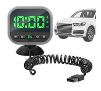 Radio émetteur, FM -émetteur Pour Voiture,FM Radio Adaptateur - Avec affichage LED, Détecteur de Vitesse, Auto Electronics For Automobiles Electric Hybrids Trucks SUVS Cars