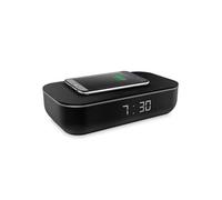 Radio Enceinte Wi FI, THOMSON CR300IVCA Horloge numérique et Chargeur sans Fil avec Amazon Alexa intégré