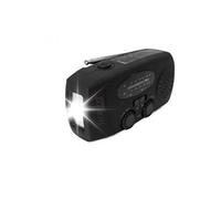 Technaxx TX-238 Radio d'urgence AM, FM radio d'urgence manivelle, panneau solaire, lampe de poche, r