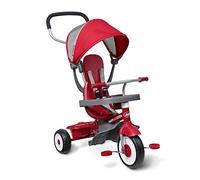 Radio Flyer Stroll'N Trike 4-en-1 pour enfants de 9 mois à 5 ans Rouge