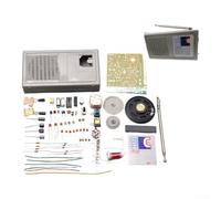 Radio FM AM DIY Kit pour la pratique de la soudure Électronique Éducative | Entraînez-vous à souder sur de vrais circuits radio, apprenez la théorie AM FM en classe, renforcez la confiance en STEM