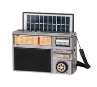 Radio FM analogique portable solaire Kruger&Matz Bluetooth AUX batterie recharge