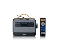 Lenco -PDR-065 Black Radios, MP3 et Lecteurs CD, Multicolore (702410)