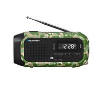 Radio FM d'alarme Blaupunkt, lampe torche LED, lampe de lecture, triple système de recharge, alarme SOS, ER20GC