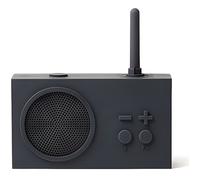 Radio FM & Enceinte Bluetooth - Lexon - Tykho 3 - Gris Foncée - Bluetooth 5.0 - Sans fil