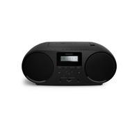 Philips Radio FM TAZ5000 - Lecteur CD, Bluetooth 5.4, USB, Batterie/Alim CA, Noir