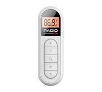 Radio FM portable avec casque et clip ceinture pour la marche, le jogging