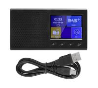Radio FM portable DAB Bluetooth numérique avec lecteur de musique MP3 écran LCD couleur