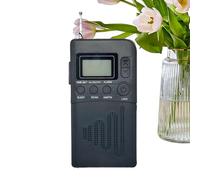 Radio FM Portable,Radio portable AM FM | Récepteur de transistor avec affichage numérique LCD pour la maison, le bureau, le camping et la maison intérieure