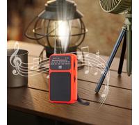 Radio FM, Radio FM AM à Piles, Compact avec Lampe Torche Multifonction Outil de Survie pour Camping Randonnée Activités Extérieures Voyage Accompagnement pour