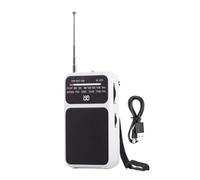 Radio FM - Radio FM AM Portable Utilisation Extérieure,avec Lampe Torche Compacte Polyvalente Outil de Secours Camping Randonnée Voyage Maison Activités Extérieures
