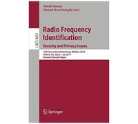 Radio Frequency Identification: Security And Privacy Issues