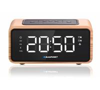 Blaupunkt Radio-réveil CR65BT FM Bluetooth 60 présélections Écran LED Horloge Double alarme Snooze