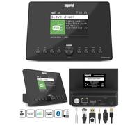 Radio hybride compacte - IMPERIAL - DABMAN i430BK - DAB+/FM/Internet - Wi-Fi/Ethernet - Bluetooth bidirectionnel, USB
