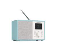 Audizio Cosa Radio Internet Wi-Fi DAB+ FM BT 5.2 Bleue, Radio Numérique Compacte 30 W avec Écran Couleur 2,4"", Plus de 32 000