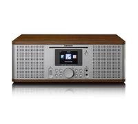 Radio internet, DAB, FM, CD, BT - LENCO DIR-270WD - Noyer-Argent