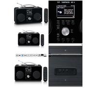 Radio Internet DAB+/FM WIFI avec télécommande Bluetooth 4.2 et batterie rechargeable