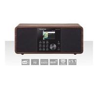 Telestar Radio de table Internet DIRA S 24i – DAB+, FM, Bluetooth, DLNA, USB, WiFi – Marron