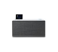 Pure Evoke Home Système de musique tout-en-un pour la maison avec radio DAB+/FM, radio Internet, podcasts, Spotify Connect, Bluetooth, CD et son stéréo puissant de 100 watts, Cotton White
