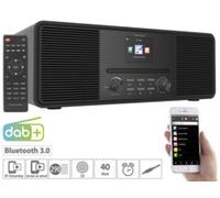 Radio Internet stéréo 20 W avec lecteur CD/DAB+/FM/bluetooth IRS-680 - Noir [VR-Radio]