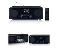 Radio internet stéréo CD FM/DAB+ Bluetooth 5.0 Noir - Écran couleur TFT LCD de 2,8¿