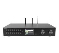 Telestar Système Hi‑Fi Top 550 – 2×30 W, radio Internet/DAB+, Bluetooth, enregistrement USB – Noir