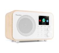 Radio Internet Wifi Bluetooth sur Batterie - AUDIZIO Vicenza - Blanc - DAB/FM - 32000 Stations Internet