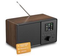 Radio Internet WiFi Dab+ avec Bluetooth 5.3 et écran Couleur