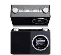 Radio internet Wifi stéréo FM/DAB+ Bluetooth 5.0 Noir avec écran couleur