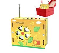 Radio Kits à Monter | Jouets Scientifiques Éducatifs,Kit d'Électronique pour - pour Passionnés d'École à la Maison Parents Enseignants Projets Scolaires Activités Week-End Camp d'Été