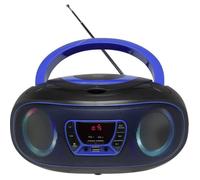 Radio-CD MP3 Denver Electronics Bluetooth LED LCD Bleu Noir/Bleu