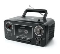 Radio Lecteur CD Muse M-182 RDC Noir avec enregistreur de cassette Noir G