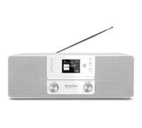 TechniSat Radio-lecteur CD DIGITRADIO 370 CD BT – DAB+, FM – Blanc