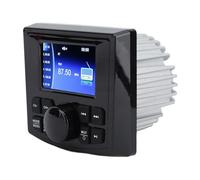 Radio Marine Bluetooth, Lecteur MP5 Bluetooth DC12 V, Lecteur Audio Marin Multifonctionnel étanche avec écran Tactile pour Bateaux, Yachts, Camping-Cars, Camions