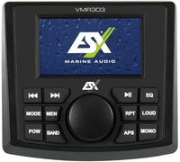 Radio marine ESX VMR303 bateaux avec écran couleur de 3 pouces et radio numér...