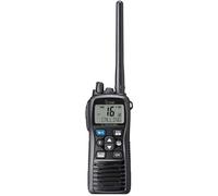 Radio marine ICOM M73E VHF | Puissance de transmission de 6 W | Étanchéité IPX8 | Design flottant | Longue durée de vie de la batterie | Accès au canal 16